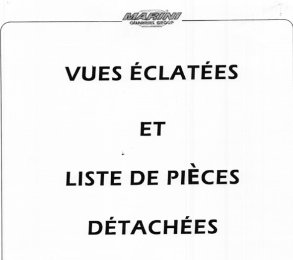 PDF nomenclature pièces détachées marini - blaireau – AcroMat