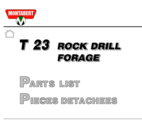 PDF nomenclature pièces détachées eclate  t23 machine – AcroMat